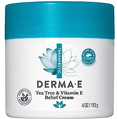 Derma E Tea Tree and Vitamin E Antiseptic Cream, 4oz