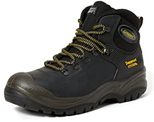 GriSport Contractor Mens S3 Safety Steel Toe/Midsole Work Boots UK 9 / EU 43
