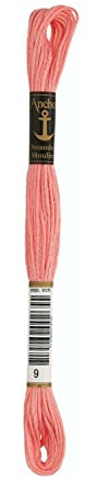 Anchor broderi trådar sticktwist, löplängd: 8m 9