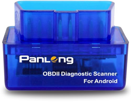 Panlong OBD2 Scanner Bluetooth OBDII Diagnostic Tool Car Code Reader Turn Off Check Engine Light Support Android Torque App