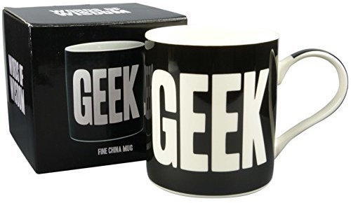 geek ou NERD tasses porcelaine fine/gobelet par Leonardo en boîte de cadeau étudiant Université - Geek