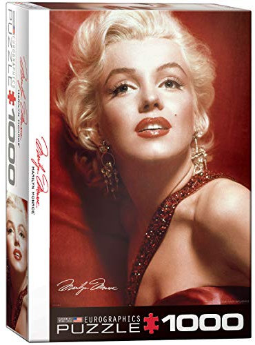 Marilyn Monroe Red Portrait by Sam Shaw 1000-piece puzzle