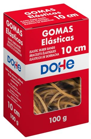 DOHE 16368 - Caja gomas elásticas, 1.5 mm x 10 cm