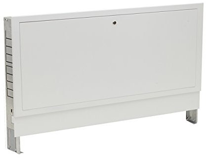 Verteilerschrank Unterputz bis max. 14 Heizkreise zur Selbstmontage für Fussbodenheizung