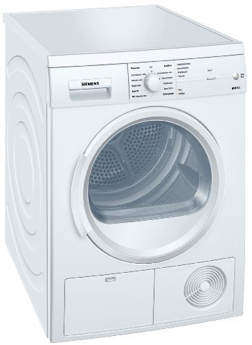 Siemens iQ300 WT46E103 iSensoric Sèche-linge à condensateur B 7 kg Blanc Système de tambour SoftDry TouchControl