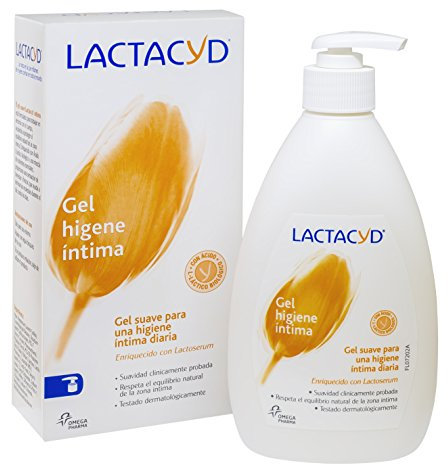 Lactacyd Gel de Higiene Íntima Diario, Ph Equilibrado, sin Jabón, 400 ml