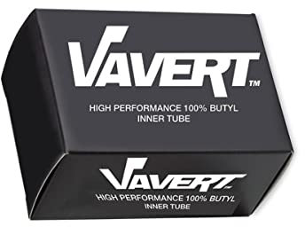 Vavert Inner Tube - Cámara de aire para bicicletas, color negro, talla 700 x 18-25c (60mm)