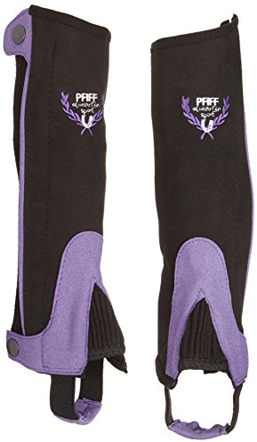 PFIFF Minichaps per bambini, nero / viola, 10 anni