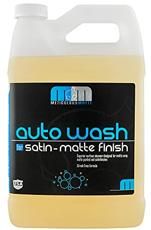 Chemical Guys CWS_995 Meticulous Matte Car Wash Soap (For Foam Cannons, Foam Guns or Bucket Washes) Safe for Satin & Matte Finish Paint, 128 fl oz (1 Gallon), Fruity Bubble Gum Scent