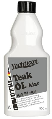 YACHTICON teakolja klar - 500 ml