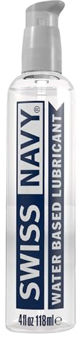 SWISS NAVY WATER BASE LUBE 118ML, SNWB4