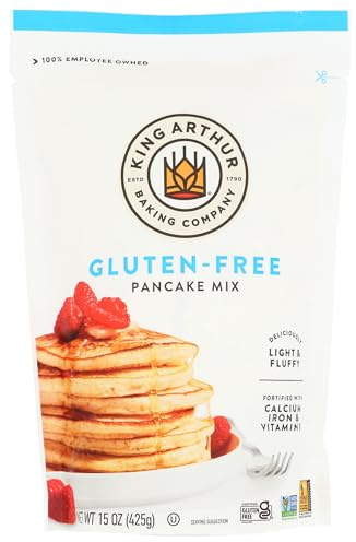 King Arthur Flour Pancake Mix Gluten Free, 15 Ounce