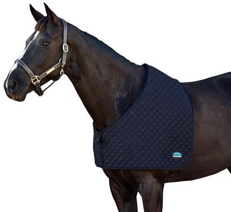 Weatherbeeta Protezione spalle per cavallo, di alta qualità, colore: nero, taglia: Pony, Cob, Full, X Full, Black