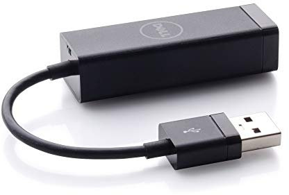 Dell USB 3.0 zu Ethernet PXE Boot, Adapter, ( Ihnen fehlt ein Ethernet Port? Und Sie haben ein USB Port?, Plug & Play) Schwarz