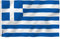 Anley Fly Breeze 3x5 Fuß Griechenland Flagge - Lebendige Farbe und UV-beständig - Leinwand Kopf- und Doppelnaht - Griechische Nationalflaggen Polyester mit Messingösen 3 X 5 Ft