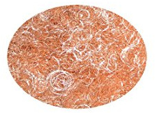 Bellaflor Lametta Engelshaar gelockt 50 Gramm Kupfer