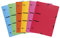 Exacompta 447100E 25er Pack Sammelmappen Punchy+ aus Colorspan mit 3 Innenklappen und Gummizügen für DIN A4 farbig sortiert Juris-Mappe Sammelmappe Dokumentenmappe Aufbewahrungsmappe