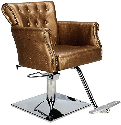 Silla de barbero profesional hidráulico silla de peluquería salón belleza estilo spa equipo 5005