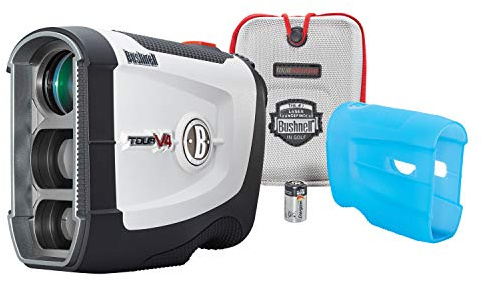 Bushnell Tour V4 JOLT Golf Laser Rangefinder, Patriot Pack Version, Protective Skin included