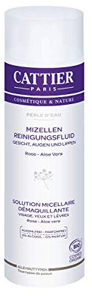 Cattier Mizellen Reinigungsfluid für Gesicht, alkoholfrei, Naturkosmetik, 300 ml