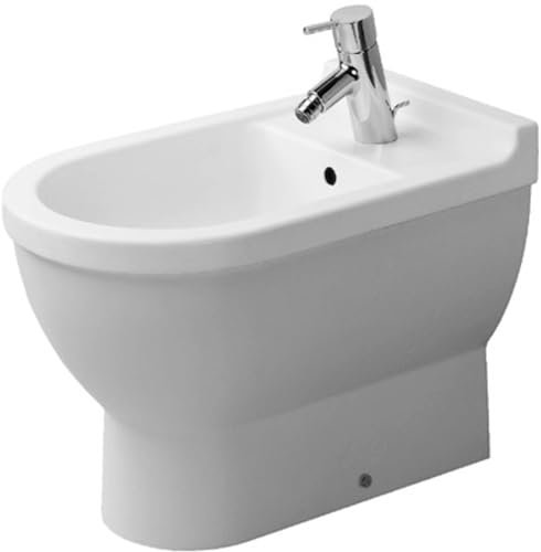 Duravit 22301000001 Starck 3 - Bidé de pie, color blanco