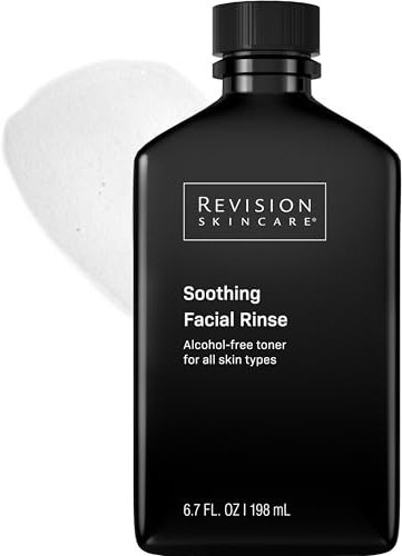 Revision Skincare Soothing Facial Rinse, Alcohol Free Toner, Cleansing and Hydrating Face Wash, Ideal for Sensitive Skin, 6.7 fl oz