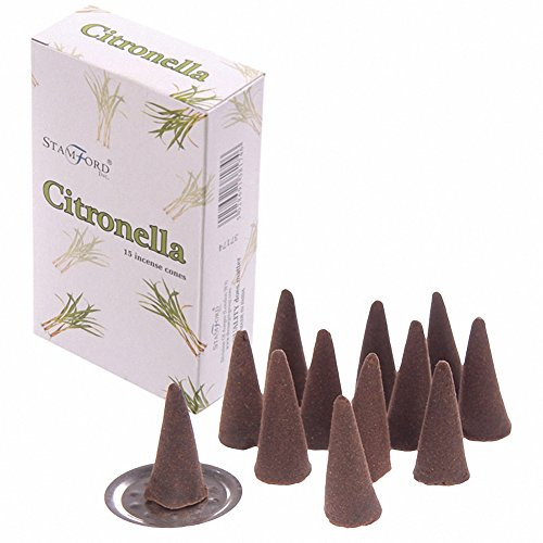 Stamford Incense Cones - Citronella 37174 - INCENSE STICKS AND CONES by Stamford