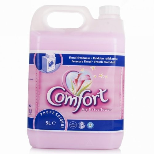 Comfort 5L Professional Lily & Riceflower Fabric Softener Conditioner by Comfort