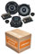 JUST SOUND best choice for caraudio Lautsprecher Front - Hifonics Zeus ZSi 6.2c - 16,5cm Komposystem für VW Passat 3C & CC - justSOUND