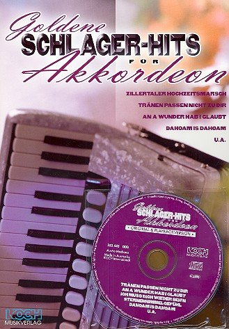 Golden schlager-hits (+CD): för dragspel
