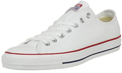 Converse Unisex Erwachsene Sneaker Low Chuck Taylor All Star OX Weiss 45