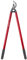 Corona Tools AL 8482 Coupe-branches 91,4 cm de diamètre pour couper des branches jusqu'à 5,4 cm de diamètre Rouge