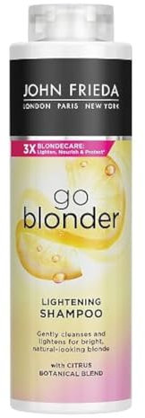 John Frieda Sheer Blonde Go Blonder Lightening Shampoo for Blonde Hair, 500 ml