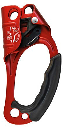 Kong. Lift. 1 Maniglia Destra per Risalita su Corde. Camma Dotata di Sistema Anti-Ribaltamento. Made in Italy. CE EN 567, CE EN 12841/B. Alluminio. 225g. Rosso.