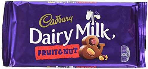 Cadbury Lattiero Caseario Frutta E Dado (200g) (Confezione da 6)