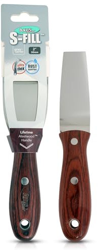 Axus Décor Spatule à garnir souple en acier inoxydable 2,5 cm