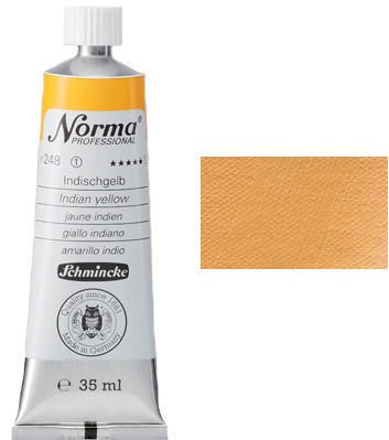 Schmincke – Norma® Professional - feinste Künstler-Ölfarben, Neapelgelb dunkel - 35 ml