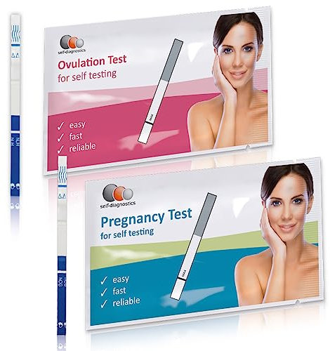 self-diagnostics Kombipack 50 Ovulationstest + 15 Schwangerschaftsfrühtest - optimaler Nachweistest