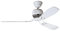 Hunter 132 cm | 52” Ventilador de Techo Industrie Blanco con Control de Pared, 24547