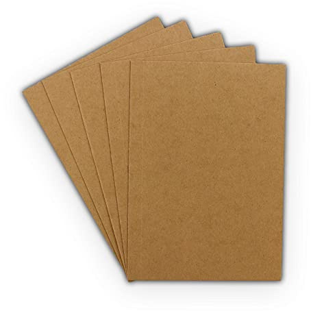 45 EcoSwift 8.5x11 Chipboard Cardboard Craft Scrapbook Material Scrapbooking Packaging Sheets Shipping Pads Inserts 8 1/2 inch x 11 inch Chip Board