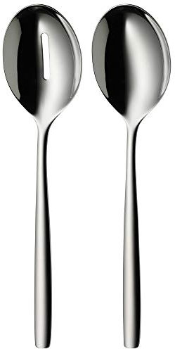 WMF Posate da Insalata, 25 cm, Piccole, forchetta da Insalata e Cucchiaio da Portata, in Acciaio Inox Cromargan lucidato, Lavabili