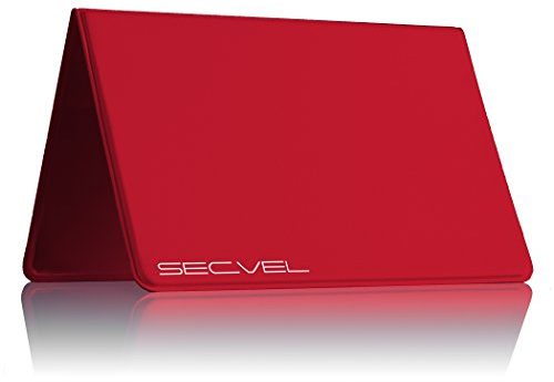 Pochette de protection brevetée pour 4 cartes | RFID NFC et bloqueur de champ magnétique | Protection de carte et organisateur pour cartes de crédit, cartes de débit, cartes d'identité | 100% protection des données vérifiée par CTC/advanced (membre du groupe RW TÜV) | Berry