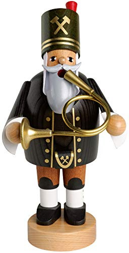 KWO Miner Smoking Men Incense Holder, Bugle, 20 cm