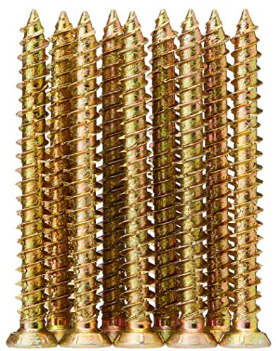 TIMCO Vis béton Multi-Fix 7,5x70 Doré Boîte de 100