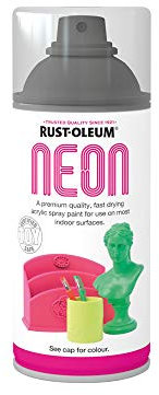 Rust-Oleum 150ml Neon Spray Paint - Pink