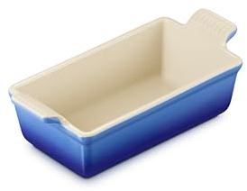 Le Creuset Stoneware Heritage Loaf Pan, 9 x 5 x 3 (1.5 qt.), Marseille