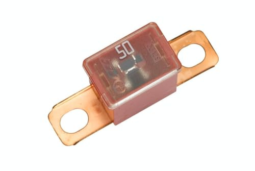 Hella Fusible - Bloque fusible PAL Serie1 - 50A - rojo - Cant.: 1 - 8JS 740 026-521, 50A (roz)