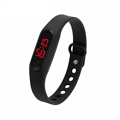 Demiawaking, orologio sportivo digitale con cinturino, in silicone, unisex, per bambino, ragazzo, ragazza, studenti