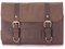 ASHWOOD - Leder - Wäschetasche/Rasierentasche Kulturbeutel Hammersmith - Braun (Mud)