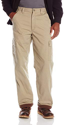 Wrangler Authentics Men's Fleece-Lined Cargo Pant Casual Pants